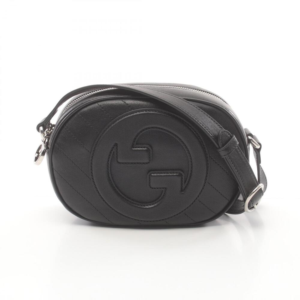 Gucci Blondie Shoulder Bag Leather Black